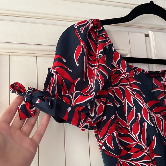 NWT Navy and Red Romper - Picture 3 of 5